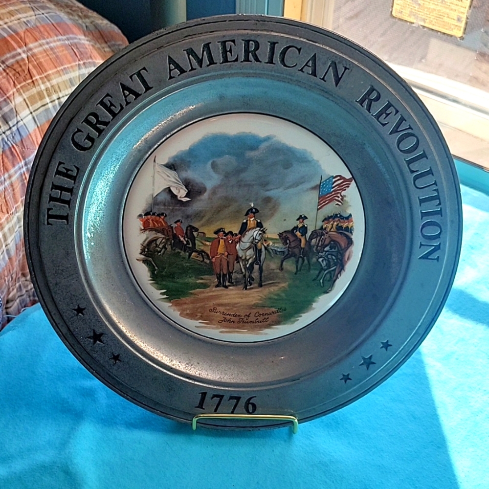 Vintage "The Great American Revolution" plate